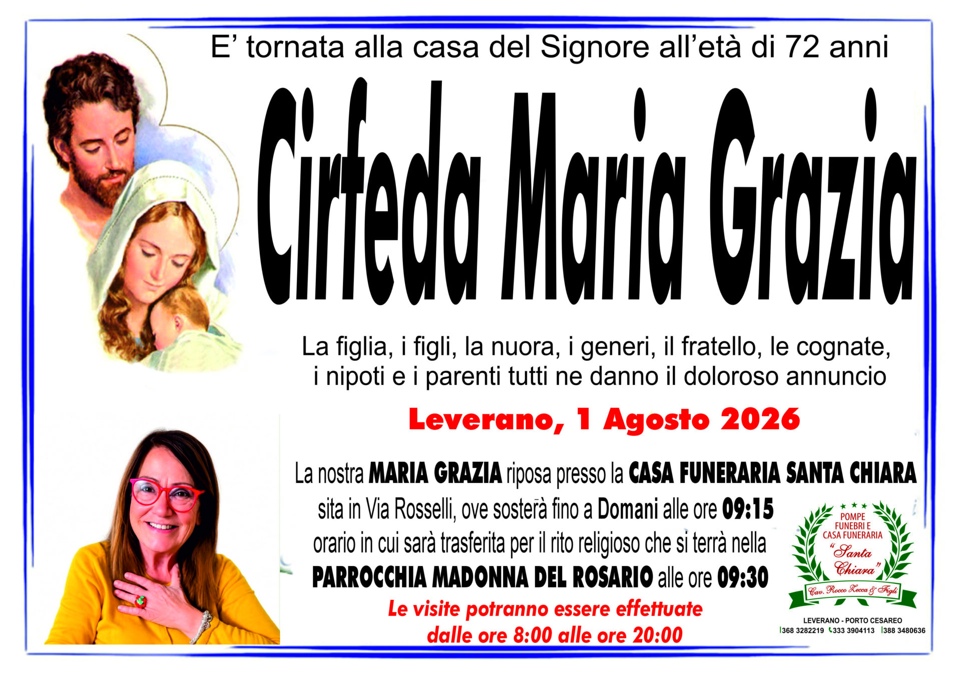 CIRFEDA MARIA GRAZIA