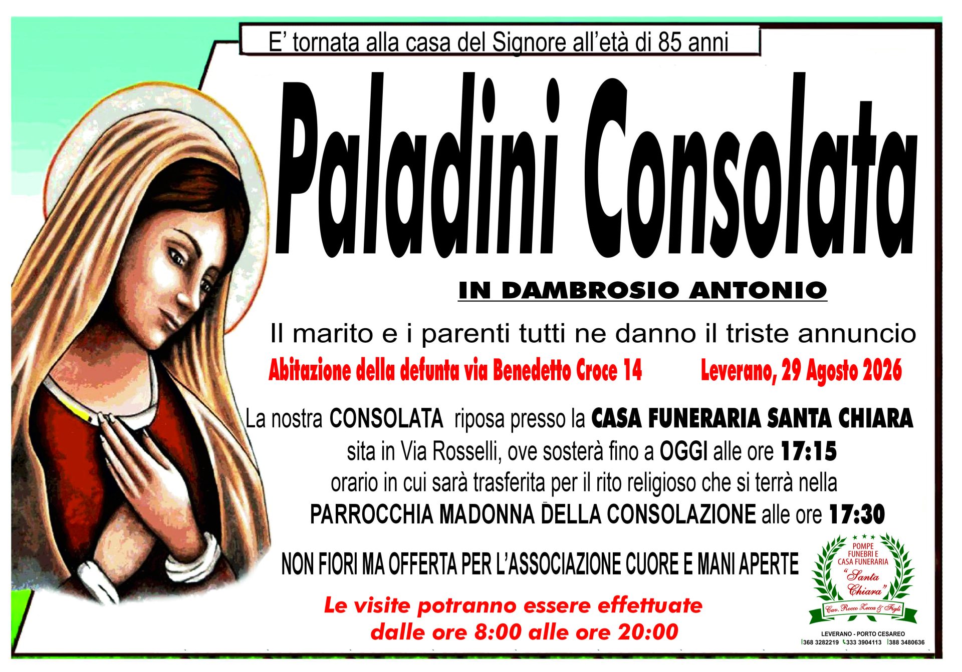 PALADINI CONSOLATA