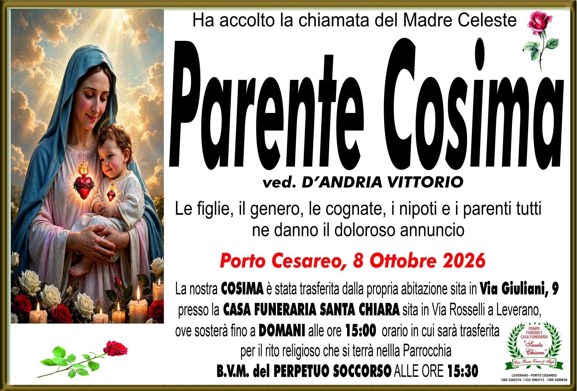 PARENTE COSIMA